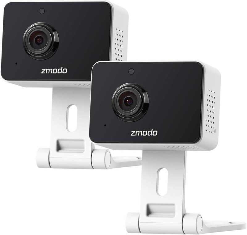 Smart 1080p Mini WiFi Camera with AI Motion Detection & Two-Way Audio - 2 Pack gallery