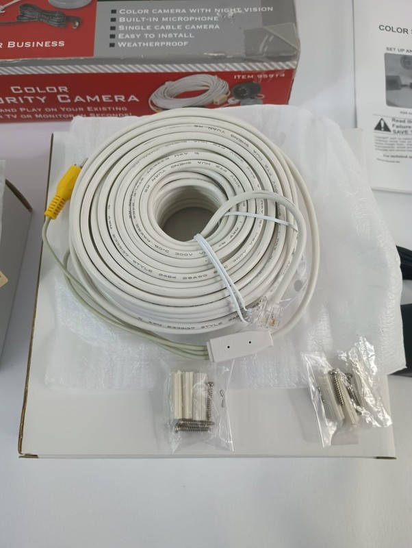 Bunker Hill Security Color Security Camera Model 95914 Open Box Complete gallery