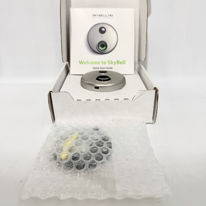 Honeywell Skybell HD Video Doorbell DBCAM Color Night Vision Silver New NOS gallery