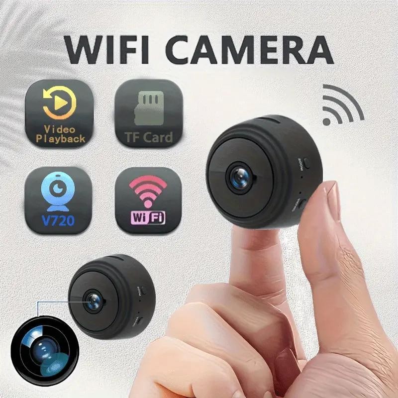 Tiny Smart Mini Camera Wireless Home Security Cam HD Remote Mobile Monitor Easy gallery