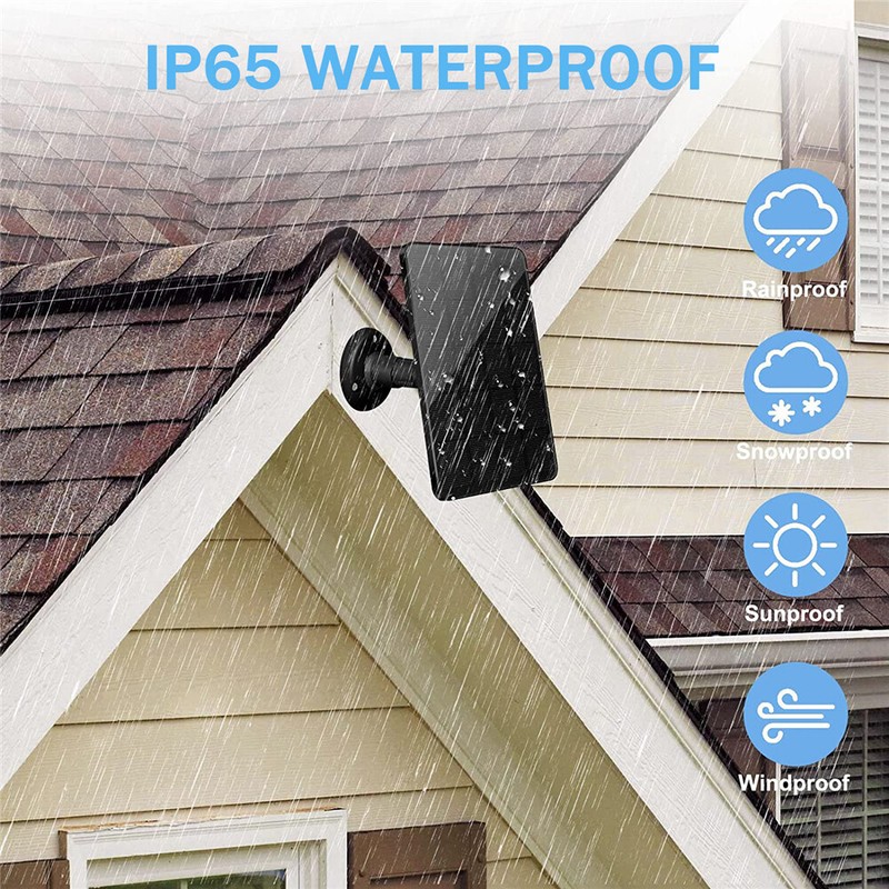 Solar Panel Charger Ring Spotlight Stick Up Camera Doorbell Solar Charger DC/USB gallery