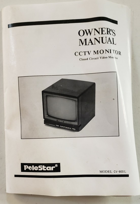 Polestar Observ CCD Camera 10" B/W Monitor includes 2 CCD Surveillance Cameras gallery