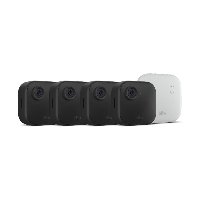 Blink Outdoor 4 XR two year battery wireless camera with 4x security coverage