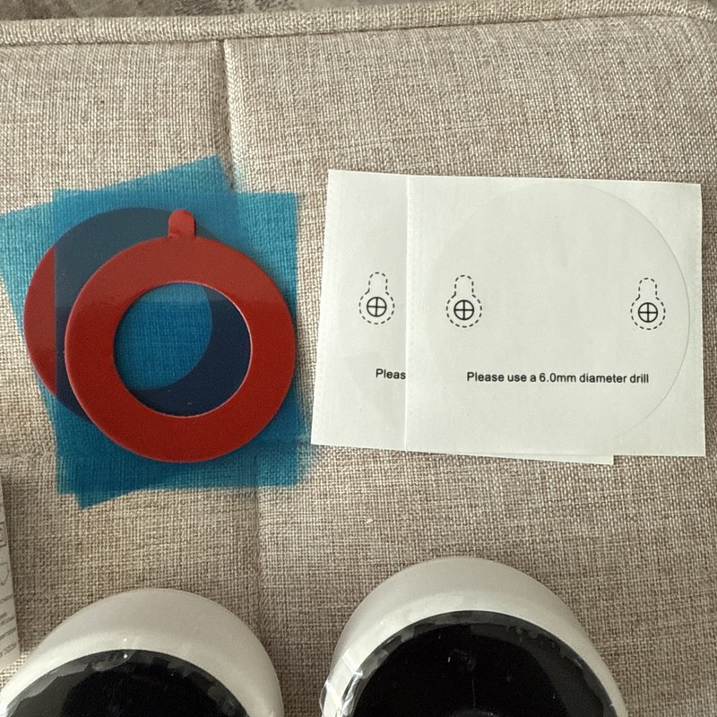 Litokam 2K WiFi Smart Camera. 2pack Indoor Cameras for Home Security. White gallery