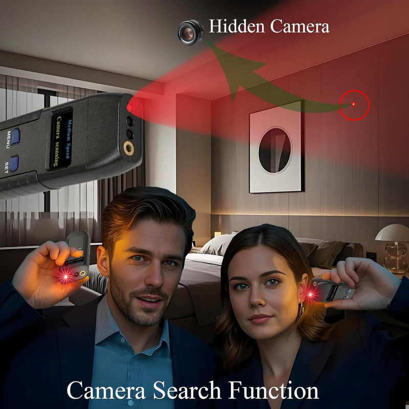 Hidden Camera Detector, RF Bug Finder & GPS Tracker Detector for Privacy Protect gallery