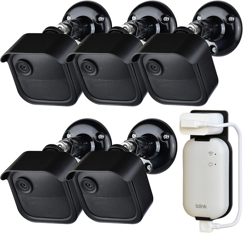 5PACK Blink Outdoor Camera Mount Bracket with Sync Module Core/Xr Outlet Mount f gallery
