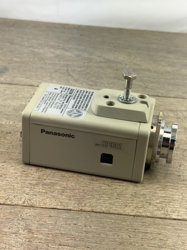 Panasonic CCTV Security Box Camera Beige WV-BP332 Digital BNC Wired UNTESTED