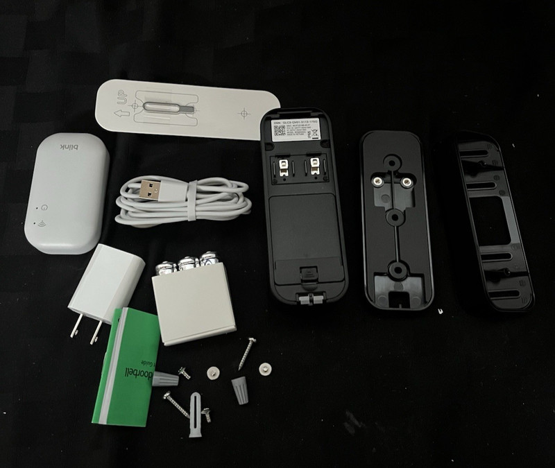 Blink Video Doorbell System 2nd Gen w/ Sync Module Core Used & Tested gallery