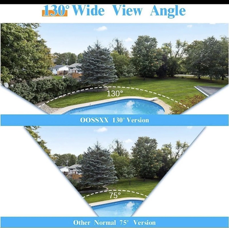 (5.0MP & 130° Wide-Angle 2-Way Audio PIR Detection Dual Antennas Enhance WiFi... gallery