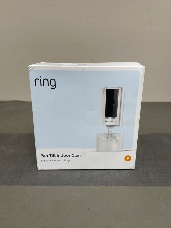 Ring Pan-Tilt Indoor Cam with Live View.