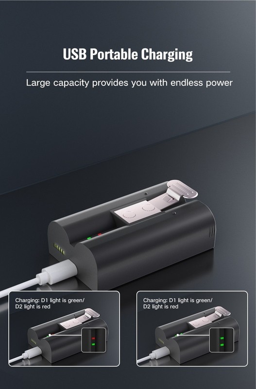 2x Lithium Battery For Ring Video Doorbell Spotlight Camera + Charger Station gallery