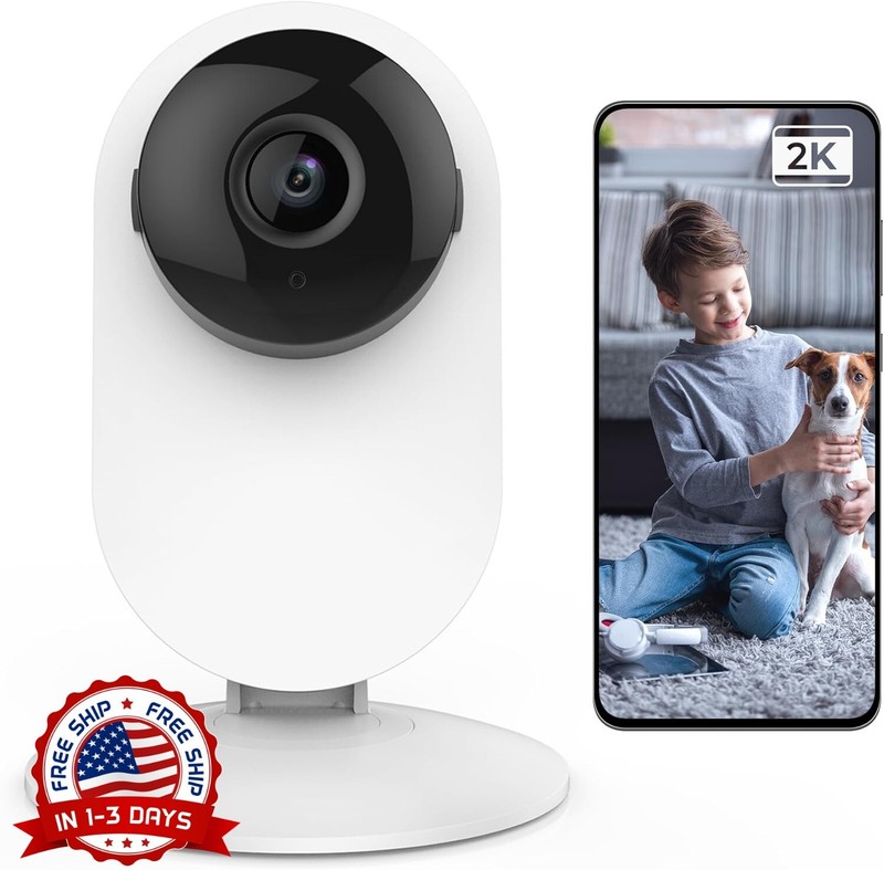 Cámara de seguridad inalámbrica Sistema HD para el hogar Wifi Para bebé, mascota