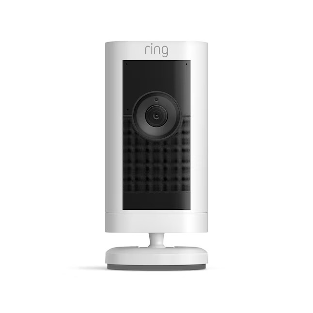 NEW RING Stick Up Cam PRO Battery Indoor Outdoor 1080p Security Camera - White gallery