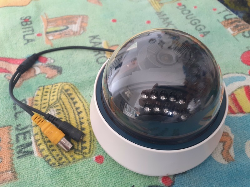 CCTV White Dome Camera gallery