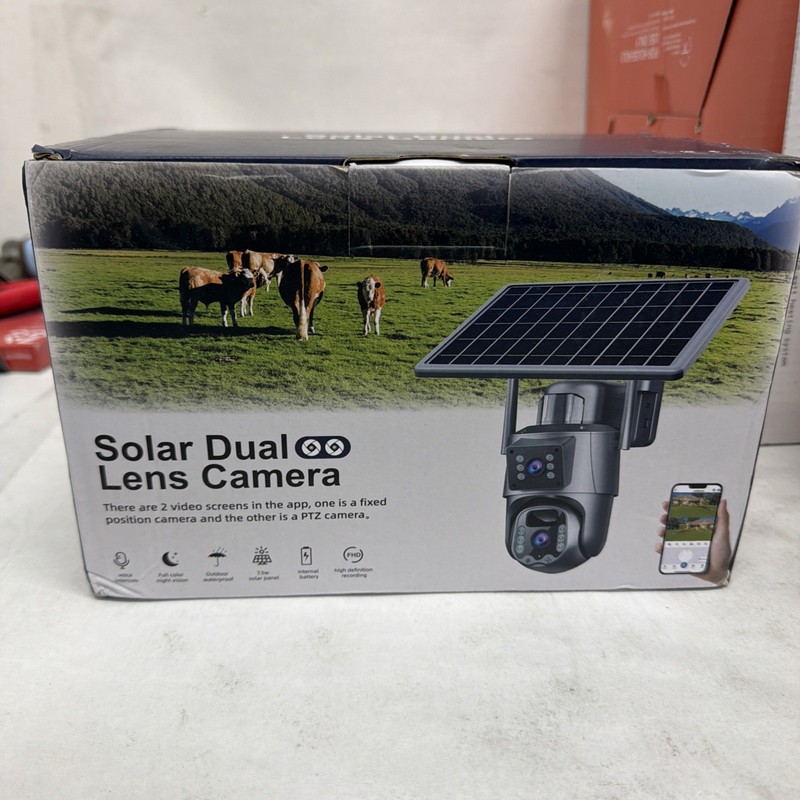 Solar Dual Lens Camera