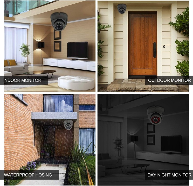 Vandal-Proof Outdoor Security Camera with 100ft Night Vision & HD Resolution gallery