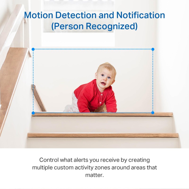2K Indoor Pan/Tilt Wired Security Camera - Works as a Baby Monitor & Pet Came... gallery