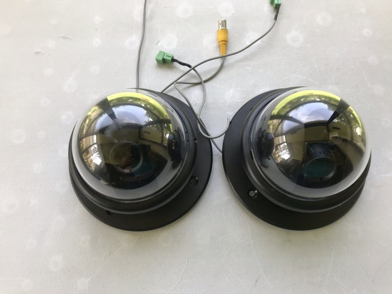 HONEYWELL Model HD3CB Surveillance Mini Dome Camera High Res ( 2 Units ).