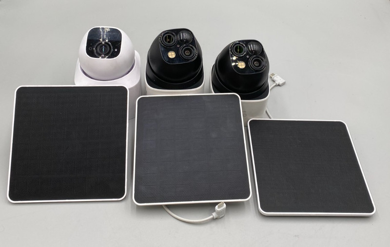 Eufy Solocam Multi-Cam Solar Smart Security Kit Custom 3-Pack White/Black Good gallery