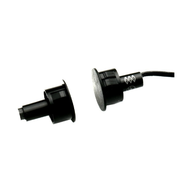 GRI 199-12WG-G 10 Pack Steel Door Recessed Switch Set, 3/4″ Gap DPDT, Gray