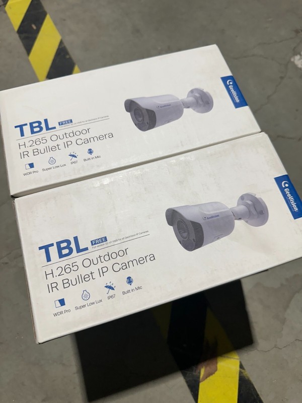 Geovision GV- GV-TBL4705 Bullet Camera 4MP 4mm Outdoor Low Lux WDR Pro IR gallery