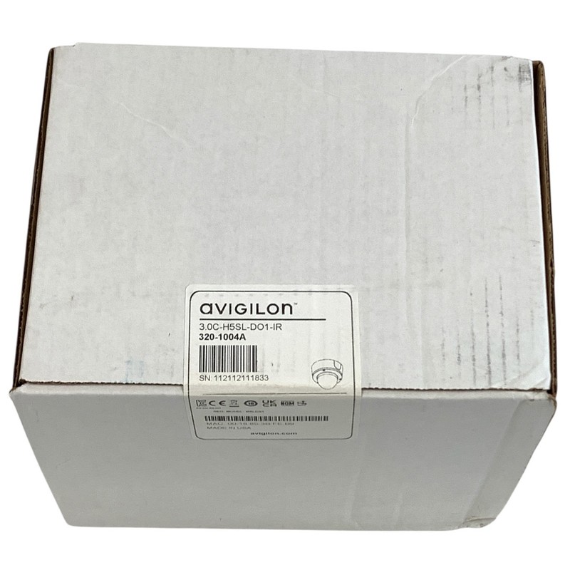 Avigilon 3.0C-H5SL-DO1-IR 3MP Outdoor IR IP Dome Camera