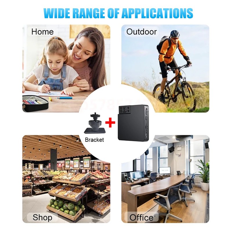 Smart Mini Wireless WiFi Camera Home Security 1080P HD Night Cam gallery