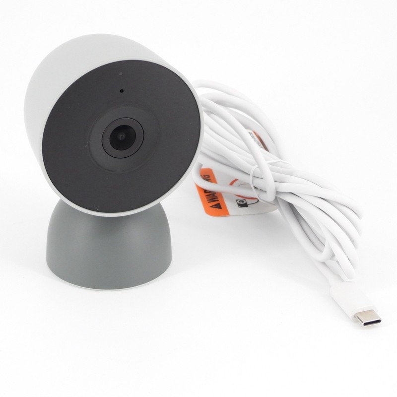 Google Nest Security Cam 2K Indoor 3rd Gen Wired with Gemini (G1NRR) Hazel