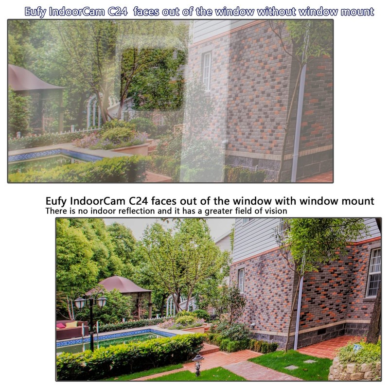 Window Mount for Eufy Security Indoor Cam C120 C24 - Through Window Use gallery