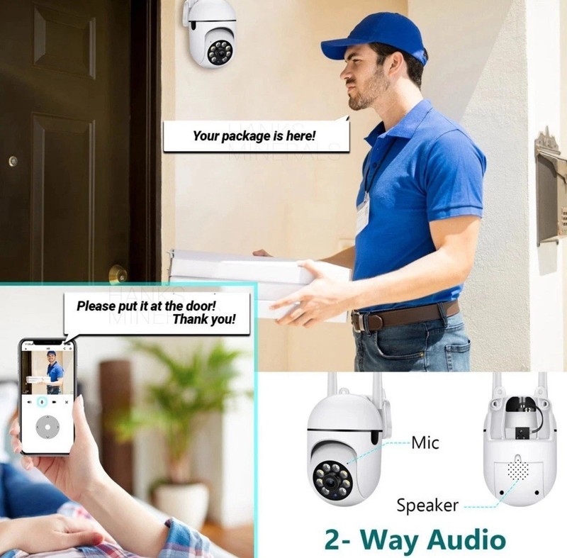 4-Pack 5G WiFi Security Camera System Outdoor 1080P Night Vision Home Surveillan gallery