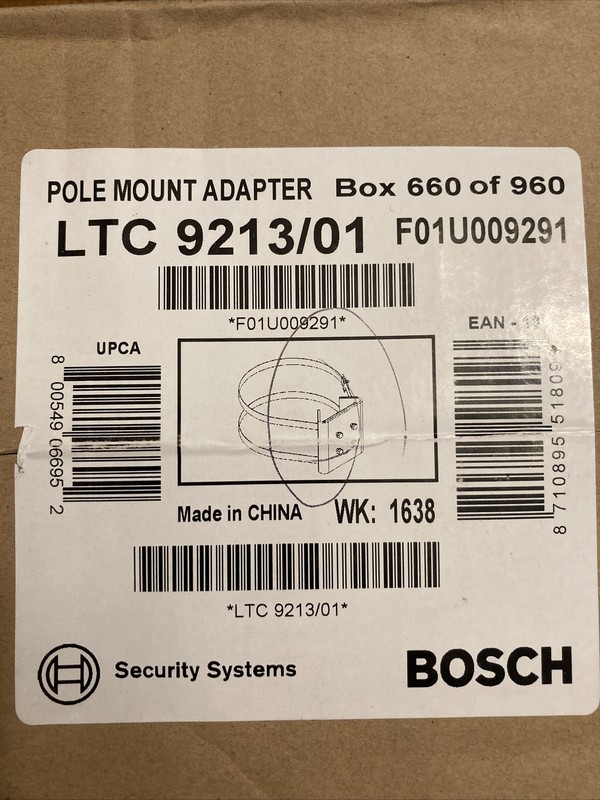 Lot of 4 Bosch Security Camera Mounts Microdome Bullet Pole Mount Wall Surface gallery