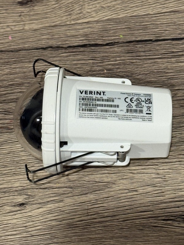 Verint Video Solutions V3450RD Recessed Mini Dome Camera