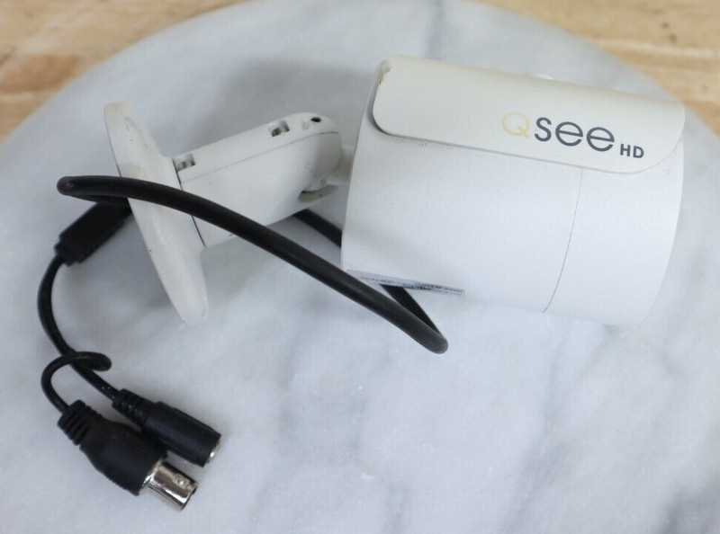 Used Working Q-SEE Model QCA8045B 1080p HD Security Camera White QSee Free Ship! gallery