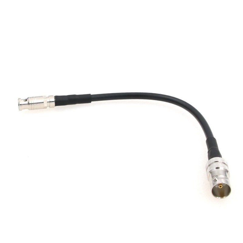 HD Micro BNC Male to Standard BNC Female Video Cable Blackmagic Monitors 15CM gallery