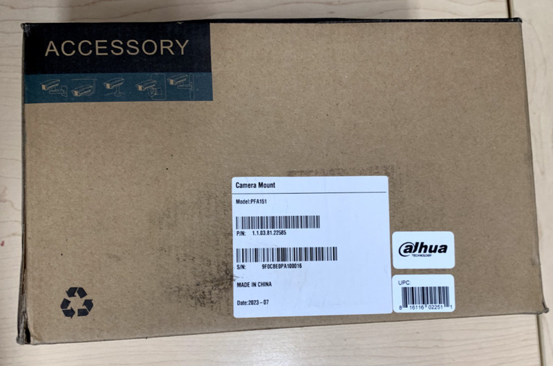 Alhua Technology PFA151 Mount Bracket