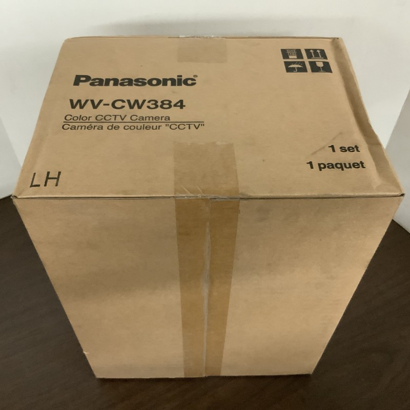 Panasonic WV-CW384 Surveillance Color Camera W/ 5-40mm 540TVL Vandal Resistance gallery