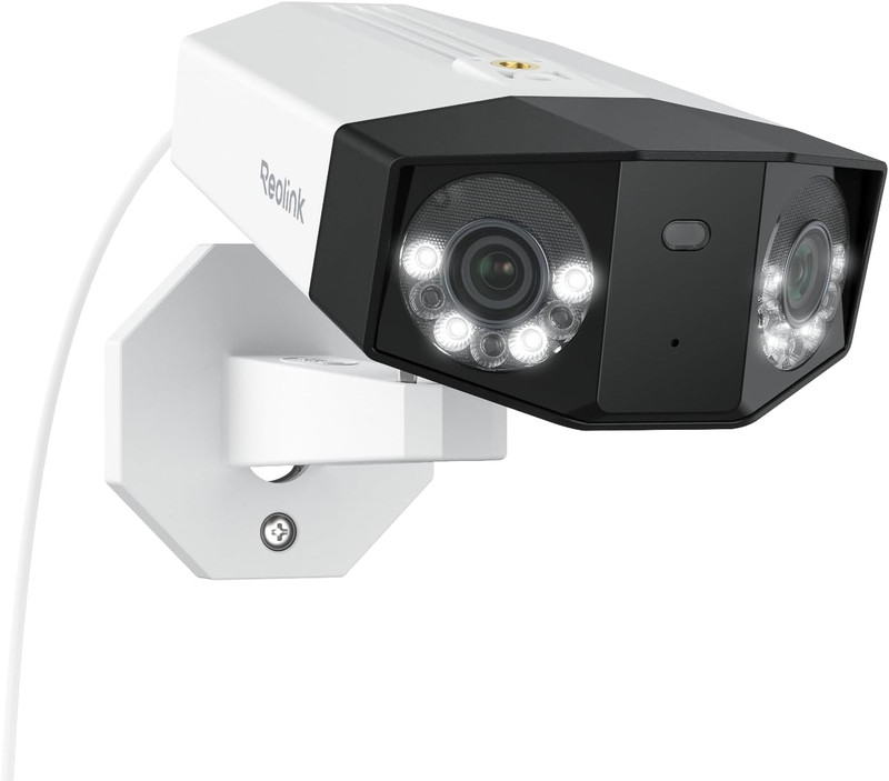 Duo 3 Poe 16MP UHD Dual-Lens Security Camera Bundle with 360 Camera with Dual-Le gallery