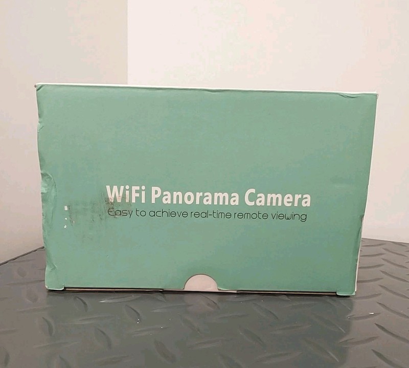 Panorama View Bulb Camera Wireless Indoor Color Camera.