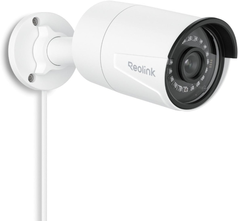 5MP Security Poe IP Camera, Person/Vehicle/Pet Detection, Time-Lapse, 100Ft IR N