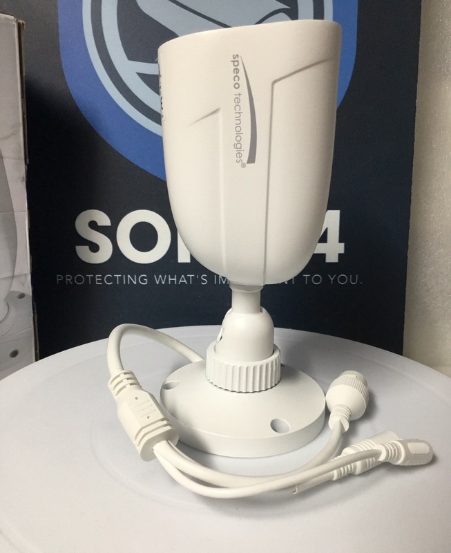 Speco O8VB3 Network Bullet Color Camera W/ 2.8mm 8MP 4K IR TD/N PoE DWDR NEW! gallery