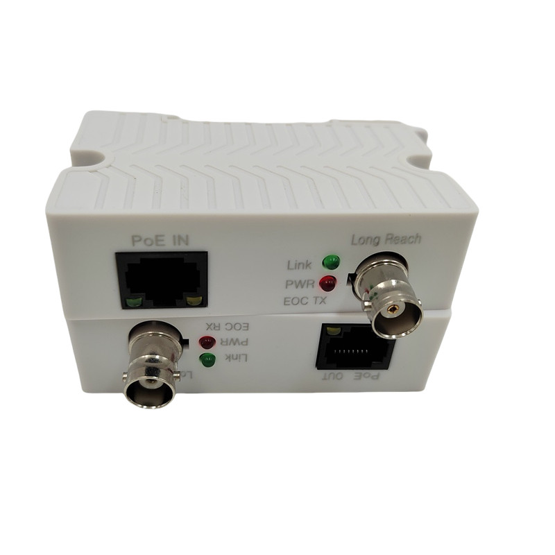 POE Over Coax EOC Converter IP Over Coax Max 3000ft Power and Data 2pcs