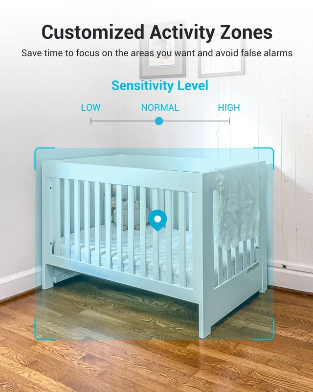 blurams Security Camera 2K, Baby Monitor Dog Camera 360-degree for Home Secur... gallery
