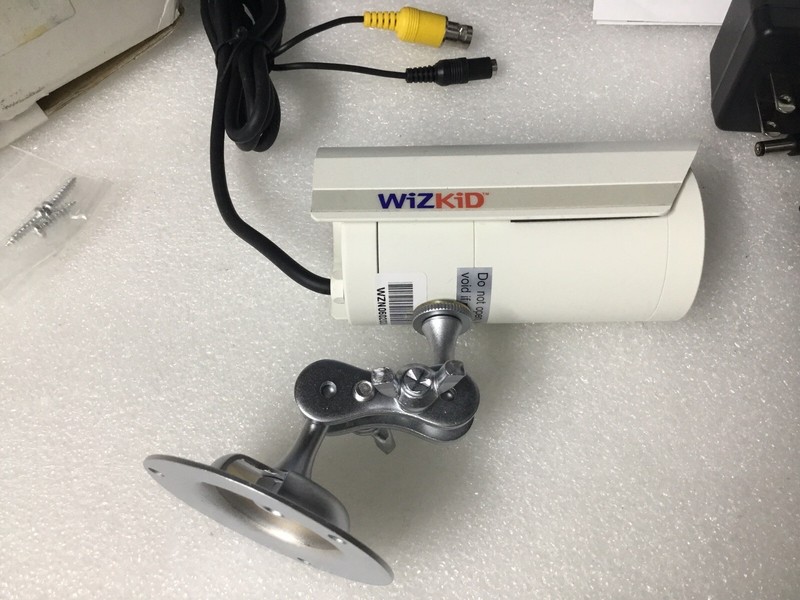 Wizkid WZ15ZN8305N Security Color IR Bullet Camera W/ 12VDC 4.3mm Fixed Lens NEW gallery