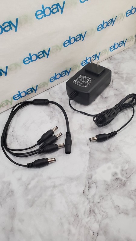 ✅️⭐ Authentic Power Adapter & Splitter For Swann PRO-1080MQB 1080p Bullet Camera gallery