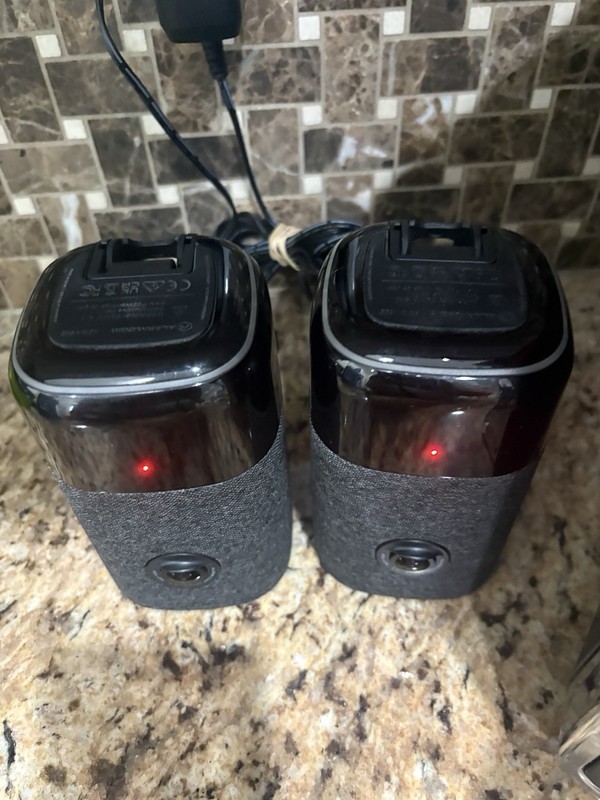 Alarm.com Optics Indoor IP Camera 16:9 180° FOV Wired w/ Power Adapter set of 2 gallery