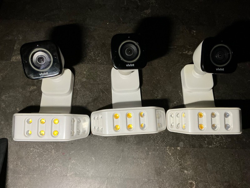 Vivint Outdoor Camera attached lights can talk back n forth gallery