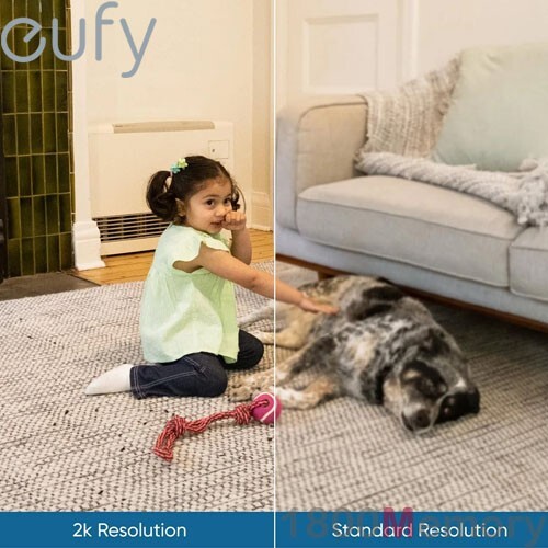 eufy Security Indoor Cam C220 2K Pan 360° Tilt 75° Wi-Fi Home Security Camera gallery