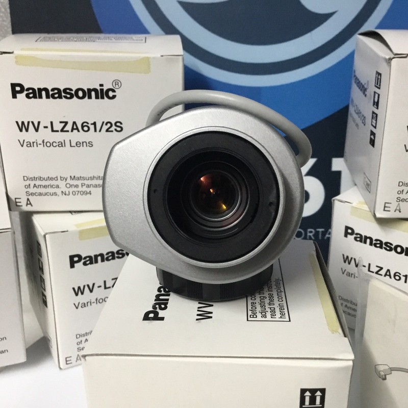 Panasonic WV-LZA61/2S Varifocal Lens 3.8-8mm 1:1.4 C CS Surveillance Camera NEW! gallery