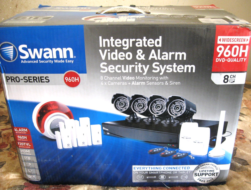 Swann SWVAK-834254C Integrated Video &Alarm Security System PRO 8 Channels 960H gallery