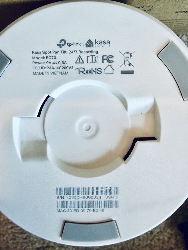 Tp-link Kasa Spot Pan Tilt Security Camera with Night Vision Ver: 4.6 gallery